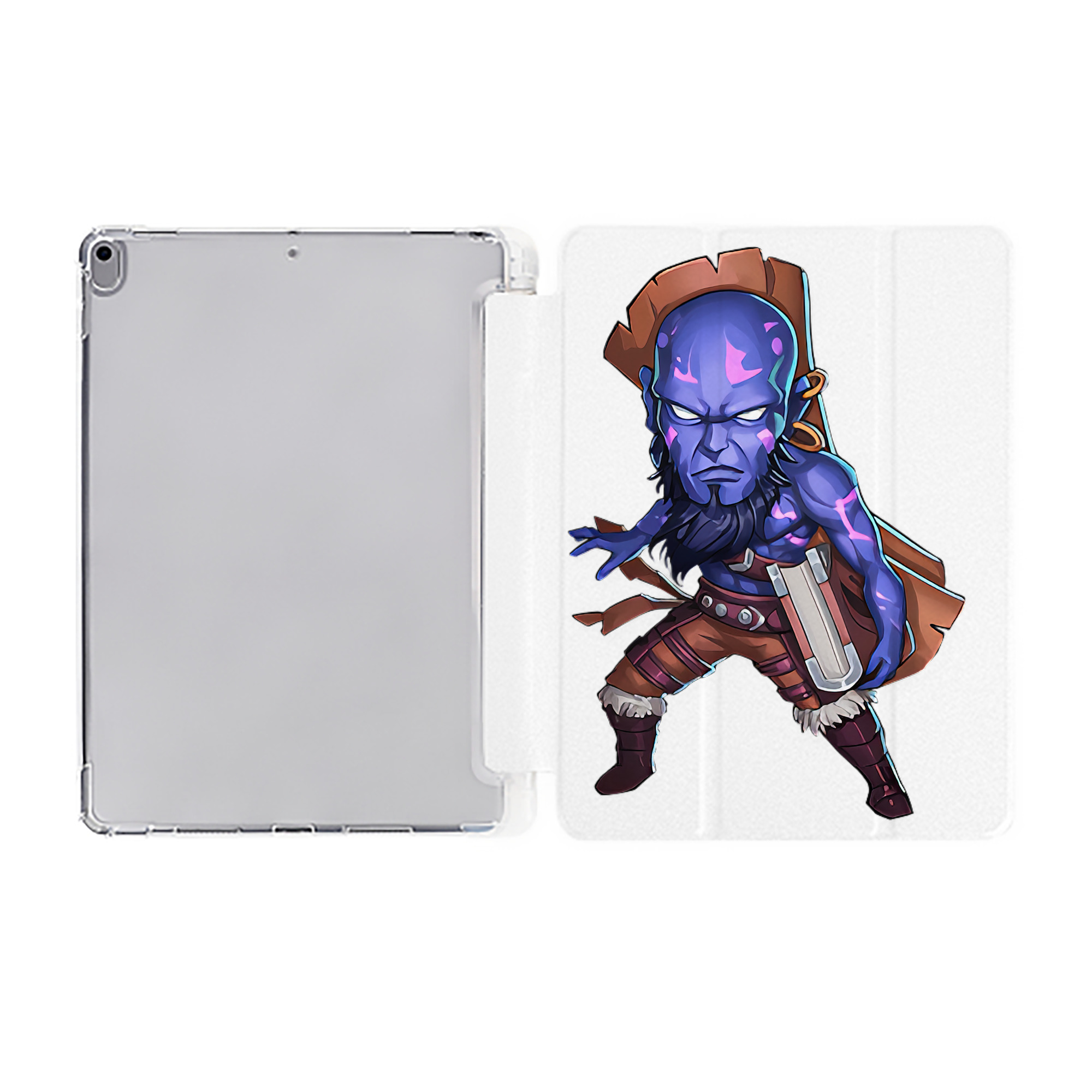 （画像用） リーグ・オブ・レジェンド League of Legends LOL IPad ケース ペン収納付き 三つ折りスタンド PUレザー×シリコン 対応機種9.5/10.5/10.9インチ